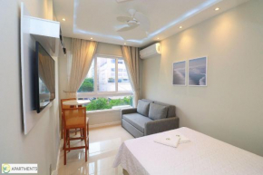 Studio de luxo para 4 pessoas com vista mar